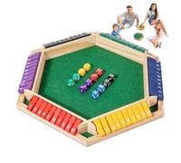 Chiudi La Scatola Gioco Tavola Di Legno | Gioco Da Tavolo Con Per 6 Giocatori | Giocattolo Strategico In Legno | Set Di Intrattenimento Didattico Portatile Per Bambini E Adulti