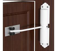 Chiudi Porta Automatico,Forza Regolabile Molla Chiudiporta | Chiudiporta Automatico con 4 Viti e Leva di Regolazion,Molla Per Porta da 40kg, per Casa e Ufficio,Leggero e Silenzioso,