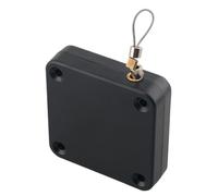 Chiudi-schermo scorrevole - Strumento di chiusura automatica a scomparsa senza perforazione | Corda in acciaio da 1,2 m, hardware per il miglioramento della casa per bagno, camera da, sala