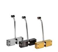 Chiudiporta 1 dispositivo di chiusura della porta più vicino automatico molla dell'acciaio inossidabile può regolare il Hardware del mobilio(Gold)