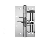 Chiudiporta A 90 Gradi, Chiusura Automatica Ad Angolo Retto, Posizionamento Della Cerniera Con Riduzione Del Rumore, Cerniera A Molla Invisibile For Porta,per una forza di chiusura più forte(Silver)