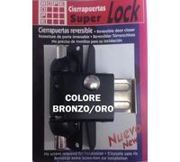 CHIUDIPORTA A MOLLA BARILOTTO SUPER LOCK - COLORE BRONZO/ORO BLOCCAGGIO APERTURA