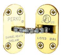 Chiudiporta a molla con catena Perko-R1 montaggio invisibile