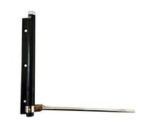 CHIUDIPORTA MAB A MOLLA RALLENTATORE FERMO PORTA PORTE 40 KG ALLUMINIO NERO