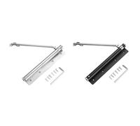 Chiudiporta a molla in acciaio inox, confezione da 2 | Chiude automaticamente le porte con tensione regolabile alle aperture accidentali e aumenta la sicurezza.