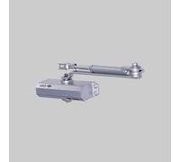 CHIUDIPORTA AEREI 604 CISA CON ARRESTO Col Nero Serrature Cisa