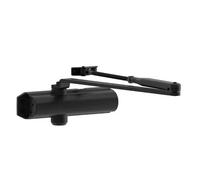 CHIUDIPORTA ASSA ABLOY DC120 NERO BRACCIO S-FERMO - Ferrero Ferramenta