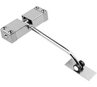 Chiudiporta automatico a molla 170 * 120 * 30MM Superficie regolabile adatta for la porta della camera d'albergo del Ministero degli Interni(Silver)