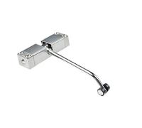 Chiudiporta automatico a molla, Chiudiporta automatico da 2 pezzi regolabile 20-40 kg in acciaio inossidabile 160x96x28mm 180 gradi