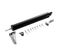 Chiudiporta automatico a molla, Chiudiporta automatico Soft Close 35KG Arresto pneumatico a velocità regolabile multicolore(Black)