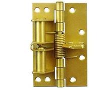 Chiudiporta automatico a molla in metallo, cerniera di chiusura della porta, regola il dispositivo, ferramenta for porte mobili(Gold)