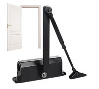 Chiudiporta automatico apriporta a serratura idraulica | Chiusura idraulica per porta casa garage bagno armadio camera