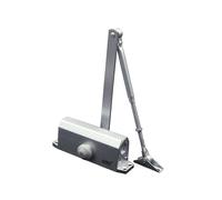 Chiudiporta automatico, Attrezzatura for chiusura porte a velocità regolabile da 15 kg a 45 kg, ferramenta for porte con chiusura ammortizzata e silenziosa, ammortizzatore idraulico automatico