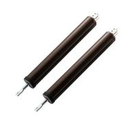 Chiudiporta automatico buffer da 2 pezzi 35KG pneumatico idraulico a velocità regolabile posizionamento più vicino hardware staffa for porta in legno for uso domestico per Porte Interne(Brown)