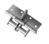 Chiudiporta automatico, Cerniera For Porta A Molla Con Chiusura Automatica, Posizionamento A 90 Gradi, Chiudiporta Automatico Da 4 Pollici(Silver)