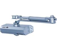 Chiudiporta aereo 'serie 604' 'c60461' con fermo - col.argento CISA