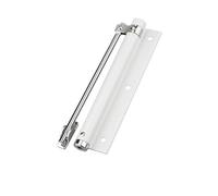 Chiudiporta Automatico Di Livello Commerciale, Sistema A Molla Automatica In Lega Di Alluminio For Impieghi Gravosi, For Porte Tagliafuoco, Hotel E Uso Residenziale(White)