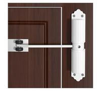 Chiudiporta automatico for carichi pesanti for interni ed esterni, caricato a molla, resistente al fuoco(White)