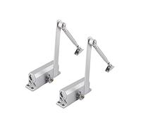 Chiudiporta Automatico Idraulico Regolabile, Controllo Chiusura Automatica fino a 65 kg, 2 Pezzi