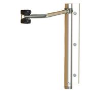 Chiudiporta Automatico In Lega Di Alluminio, Cerniera Invisibile For Porte Domestiche, Tampone Di Ritorno Automatico, Chiudiporta,per una forza di chiusura più forte(Silvery)