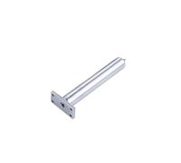Chiudiporta Automatico Invisibile Con Molla Di Ritorno, For Uso Domestico, Con Chiusura Semplice E Nascosta.,per una forza di chiusura più forte(Silver)