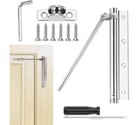 Chiudiporta Automatico,Regolabile Chiudiporta a Molla,Acciaio Inossidabile Molla