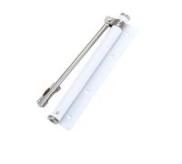 Chiudiporta Automatico Regolabile Con Chiusura Silenziosa, Meccanismo A Molla In Lega Di Zinco For Impieghi Gravosi, For Porte Commerciali E Residenziali, Capacità Di 150 Libbre(White)