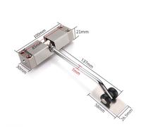 Chiudiporta Automatico Regolabile con Tampone Silenzioso per Porte Scorrevoli in