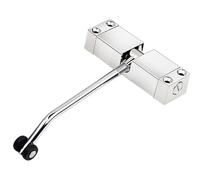 Chiudiporta automatico regolabile in acciaio inox - Dispositivo di chiusura automatica muto per varie porte, facile da installare, sistema di puleggia ideale per casa e ufficio