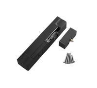 Chiudiporta Automatico Robusto Ammortizzatore for porta, chiusura idraulica for, apertura, automatica silenziosa for uso domestico(Brown-alloy-left)