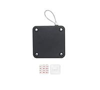Chiudiporta automatico senza punzoni con sensore bianco, chiudiporta multifunzionale, chiudiporta automatico resistente con cordino in acciaio, chiusura automatica per congelatore della, nero, 1200G
