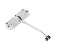 Chiudiporta, Chiudiporta Automatico a Molla, Chiudiporta in Alluminio Pressofuso, Hardware di Chiusura Silenziosa con Asta del Braccio Ispessita Cerniere per Porte a Chiusura