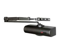 Chiudiporta Cisa nero C141603044 smart plus 2 80kg con arresto