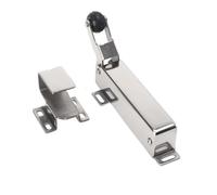Chiudiporta commerciale in acciaio inox, design con montaggio a F, per porte di raffreddamento e congelatore, facile da installare, soluzione di chiusura affidabile per un migliore controllo della