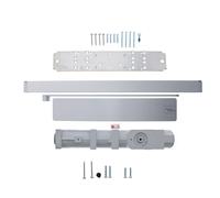 Chiudiporta Dormakaba TS 98 1-6 XEA con binario di scorrimento argento o bianco