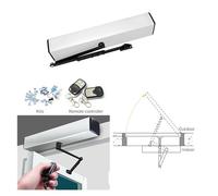Chiudiporta elettrico automatico for cancello scorrevole for cancello da garage, apriporta for operatore con controllo di accesso remoto,Resistenza a tutte le intemperie(Push arm 110V)