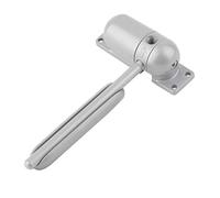 Chiudiporta Fermaporta regolabile tagliafuoco for interni ed esterni Mini chiudiporta automatico a molla grigio 1 set apriporta