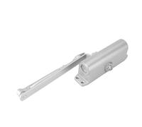 Chiudiporta Idraulico, Chiudiporta Automatico Chiudiporta Idraulico a Molla Regolabile a velocità di 90 Gradi con 2 Valvole per Uso Commerciale e Residenziale