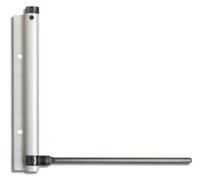 Chiudiporta molla justor 5613 alluminio satinato