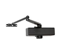 Chiudiporta Oleodinamico Verniciato 2/5 Porte Esterne Nero 564PLUS MAB
