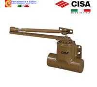 Chiudiporta per Anta CISA Rallentatore Idraulico Senza Arresto ORO Ante 75-103cm