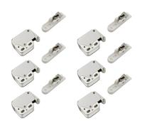 Chiudiporta per armadietti, ammortizzatori in nylon e acciaio resistente, per cucina, bagno, credenza, armadietto, apriporta