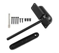 Chiudiporta per porte antincendio, resistente, regolabile, a molla, con valutazione del fuoco di 30 minuti, adatto a porte fino a 68 kg