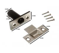 Chiudiporta Regolabile Tubolare Np + Kit Di Fissaggio Da 20