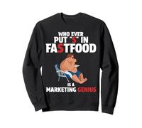 Chiunque Abbia Messo S Nel Fast Food! Genio Di Marketing Di Felpa