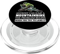 Chiunque può saltare con la MTB, il problema è l'atterraggio PopSockets PopGrip per MagSafe