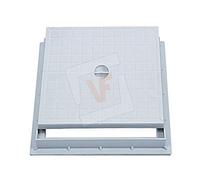 Chiusino Carrabile Con Coperchio Completo Di Telaio. In Polipropilene.