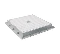 Chiusino Carrabile Con Coperchio Completo Di Telaio. In Polipropilene.