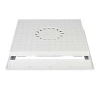 CHIUSINO SIFONATO X POZZETTO DERIVAZIONE PLASTICA CM 40X40 + TELAIO