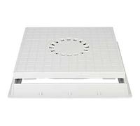 CHIUSINO SIFONATO X POZZETTO DERIVAZIONE PLASTICA CM 40X40 + TELAIO